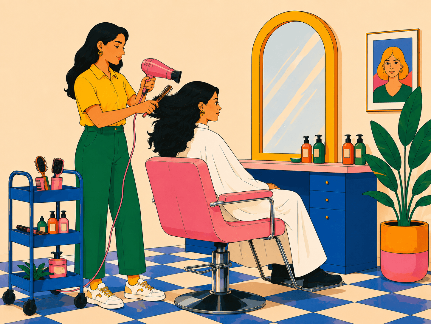 Salon artwork